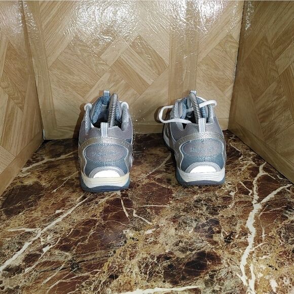 Skechers women's shape ups walking toning shoes sneakers silver size 9 - Picture 3 of 10